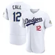 Alex Call ＃12 Los Angeles Dodgers Authentic Men's Gold White 2026 Collection Jersey