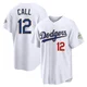 Alex Call ＃12 Los Angeles Dodgers Limited Men's Gold White 2026 Collection Stadium Jersey