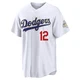 Alex Call ＃12 Los Angeles Dodgers Limited Men's Gold White 2026 Collection Stadium Jersey