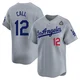 Alex Call ＃12 Los Angeles Dodgers Limited Men's Gray Away 2024 World Series Jersey
