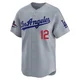 Alex Call ＃12 Los Angeles Dodgers Limited Men's Gray Away World Series Champions Jersey