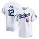 Alex Call ＃12 Los Angeles Dodgers Limited Men's White 2024 World Tour Seoul Series Home Jersey