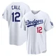 Alex Call ＃12 Los Angeles Dodgers Limited Youth White Home Stadium Jersey