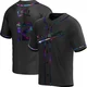Alex Call ＃12 Los Angeles Dodgers Replica Men's Black Holographic Alternate Jersey