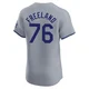Alex Freeland ＃76 Los Angeles Dodgers Elite Men's Gray Road Jersey