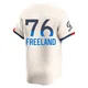 Alex Freeland ＃76 Los Angeles Dodgers Limited Men's Cream 2024 City Connect Jersey