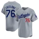 Alex Freeland ＃76 Los Angeles Dodgers Limited Men's Gray Away World Series Champions Jersey