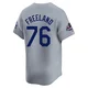 Alex Freeland ＃76 Los Angeles Dodgers Limited Men's Gray Away World Series Champions Jersey