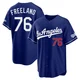 Alex Freeland ＃76 Los Angeles Dodgers Limited Men's Royal Alternate Stadium Jersey