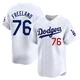 Alex Freeland ＃76 Los Angeles Dodgers Limited Men's White Home Jersey