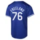 Alex Freeland ＃76 Los Angeles Dodgers Limited Youth Royal Alternate Jersey