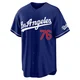 Alex Freeland ＃76 Los Angeles Dodgers Limited Youth Royal Alternate Stadium Jersey