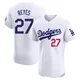 Alex Reyes ＃27 Los Angeles Dodgers Elite Men's White Home Jersey