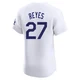Alex Reyes ＃27 Los Angeles Dodgers Elite Men's White Home Jersey
