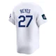 Alex Reyes ＃27 Los Angeles Dodgers Limited Youth White 2024 World Tour Seoul Series Home Jersey