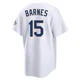 Austin Barnes ＃15 Los Angeles Dodgers Limited Men's Gold White 2026 Collection Stadium Jersey