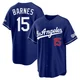 Austin Barnes ＃15 Los Angeles Dodgers Limited Men's Royal Alternate Stadium Jersey