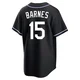 Austin Barnes ＃15 Los Angeles Dodgers Replica Men's Black Fashion Out Jersey
