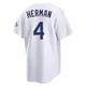 Babe Herman ＃4 Los Angeles Dodgers Limited Men's Gold White 2026 Collection Stadium Jersey