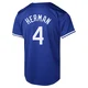 Babe Herman ＃4 Los Angeles Dodgers Limited Men's Royal Alternate Jersey