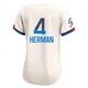 Babe Herman ＃4 Los Angeles Dodgers Limited Women's Cream 2024 City Connect Jersey