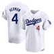 Babe Herman ＃4 Los Angeles Dodgers Limited Youth White Home Jersey