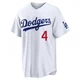 Babe Herman ＃4 Los Angeles Dodgers Limited Youth White Home Stadium Jersey