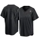 Babe Herman ＃4 Los Angeles Dodgers Replica Youth Black Pitch Fashion 2024 World Series Jersey