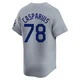 Ben Casparius ＃78 Los Angeles Dodgers Limited Men's Gray Away Jersey