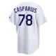 Ben Casparius ＃78 Los Angeles Dodgers Limited Men's White Home Stadium Jersey