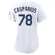 Ben Casparius ＃78 Los Angeles Dodgers Limited Women's Gold White 2026 Collection Stadium Jersey