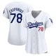 Ben Casparius ＃78 Los Angeles Dodgers Limited Women's White Home Jersey