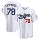 Ben Casparius ＃78 Los Angeles Dodgers Limited Youth Gold White 2026 Collection Stadium Jersey