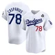 Ben Casparius ＃78 Los Angeles Dodgers Limited Youth White Home 2024 World Series Jersey