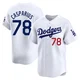 Ben Casparius ＃78 Los Angeles Dodgers Limited Youth White Home Jersey