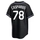 Ben Casparius ＃78 Los Angeles Dodgers Replica Men's Black Fashion Out Jersey