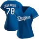 Ben Casparius ＃78 Los Angeles Dodgers Replica Women's Royal Alternate Jersey