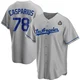 Ben Casparius ＃78 Los Angeles Dodgers Replica Youth Gray Road 2024 World Series Jersey