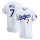 Blake Snell ＃7 Los Angeles Dodgers Elite Men's White Home Jersey