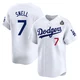 Blake Snell ＃7 Los Angeles Dodgers Limited Men's White Home 2024 World Series Jersey