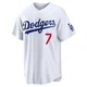 Blake Snell ＃7 Los Angeles Dodgers Limited Men's White Home Stadium Jersey