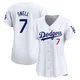 Blake Snell ＃7 Los Angeles Dodgers Limited Women's White Home Jersey