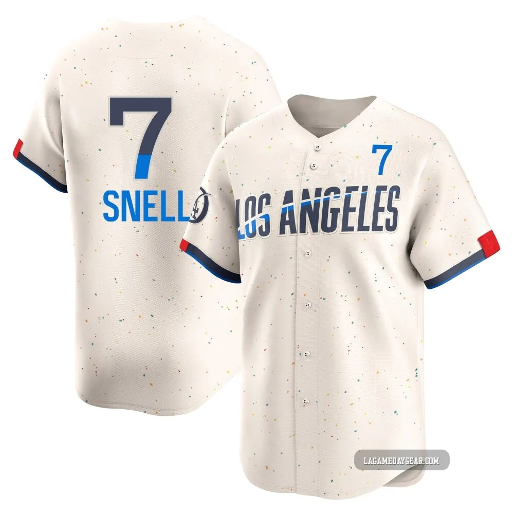 Blake Snell ＃7 Los Angeles Dodgers Limited Youth Cream 2024 City Connect Jersey