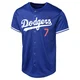 Blake Snell ＃7 Los Angeles Dodgers Limited Youth Royal Alternate Jersey