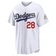 Bobby Miller ＃28 Los Angeles Dodgers Limited Men's Gold White 2026 Collection Stadium Jersey