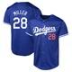 Bobby Miller ＃28 Los Angeles Dodgers Limited Men's Royal Alternate Jersey