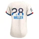 Bobby Miller ＃28 Los Angeles Dodgers Limited Women's Cream 2024 City Connect Jersey