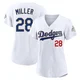 Bobby Miller ＃28 Los Angeles Dodgers Limited Women's Gold White 2026 Collection Stadium Jersey