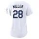 Bobby Miller ＃28 Los Angeles Dodgers Limited Women's Gold White 2026 Collection Stadium Jersey