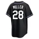 Bobby Miller ＃28 Los Angeles Dodgers Replica Men's Black Fashion Out Jersey
